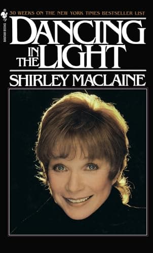 Book cover for Dancing in the LIght by Shirley MacLaine