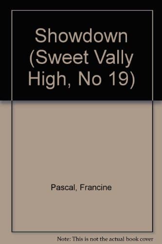 Book cover for Showdown (Sweet Valley High, No. 19) by Pascal, Francine