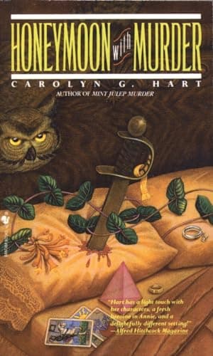 Book cover for Honeymoon with Murder (Death on Demand Mysteries, No. 4) by Hart, Carolyn