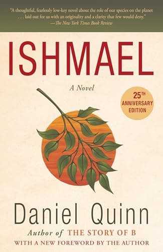 Book cover for Ishmael:A Novel by Daniel Quinn