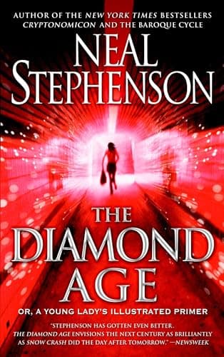 Book cover for The Diamond Age: Or, a Young Lady's Illustrated Primer (Bantam Spectra Book) by Stephenson, Neal