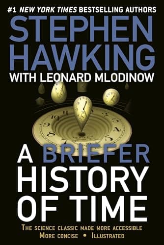 Book cover for A Briefer History of Time: The Science Classic Made More Accessible by Hawking, Stephen