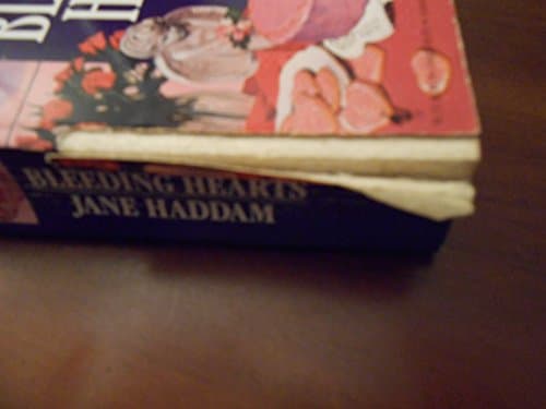 Book cover for BLEEDING HEARTS (The Gregor Demarkian Holiday Series) by Haddam, Jane