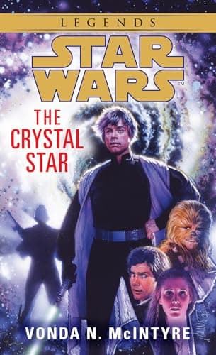 Book cover for Star Wars: The Crystal Star by Vonda N. McIntyre