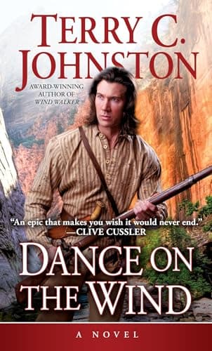Book cover for Dance on the Wind: A Novel (Titus Bass) by Johnston, Terry C.