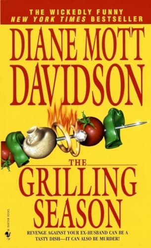 Book cover for The Grilling Season (Goldy Culinary Mysteries, Book 7) by Diane Mott Davidson