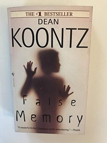 Book cover for False Memory by Dean Koontz