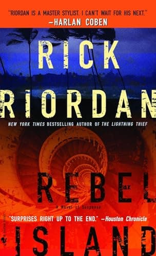Book cover for Rebel Island (Tres Navarre) by Riordan, Rick