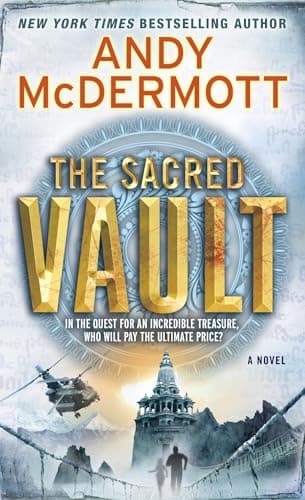 Book cover for The Sacred Vault: A Novel (Nina Wilde and Eddie Chase) by McDermott, Andy