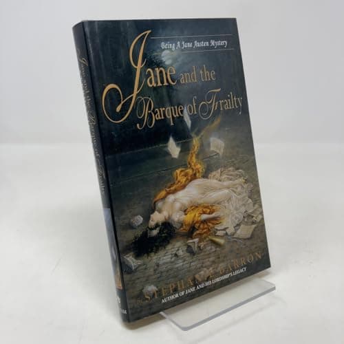 Book cover for Jane and the Barque of Frailty (Jane Austen Mysteries) by Barron, Stephanie