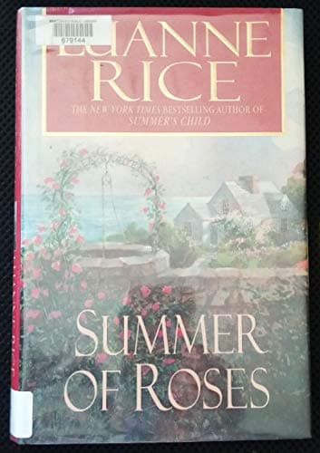 Book cover for Summer of Roses by Rice, Luanne