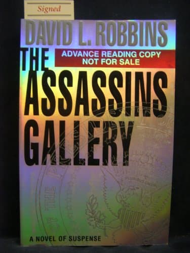 Book cover for The Assassins Gallery by Robbins, David L.