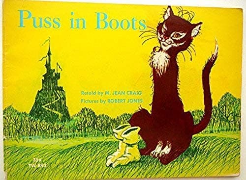 Book cover for Puss in Boots by Craig, M. Jean