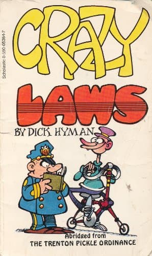 Book cover for Crazy Laws by Dick Hyman