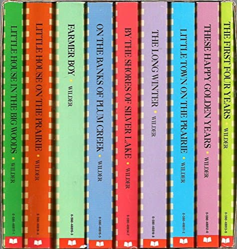 Book cover for The Little House Books Boxed Set by Laura Ingalls Wilder