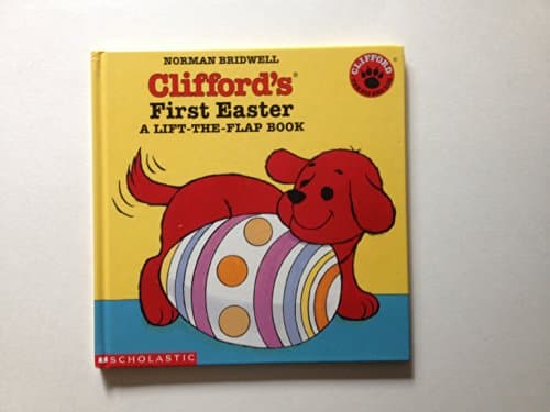 Book cover for Cliffords First Easter: A Lift the Flap Book by Bridwell, Norman