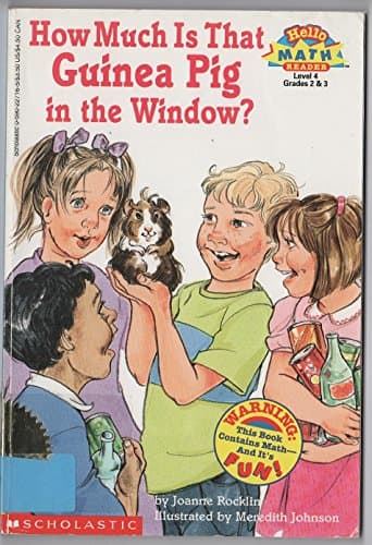 Book cover for How Much Is That Guinea Pig in the Window? (Hello Math Reader. Level 4) by Rocklin, Joanne