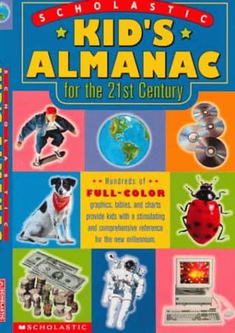 Book cover for Scholastic Kid's Almanac for the 21st Century by Pascoe, Elaine