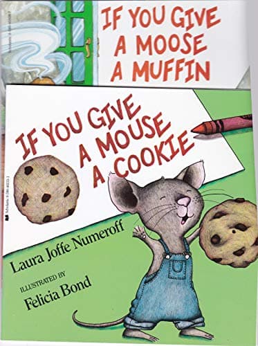 Book cover for If You Give a Mouse a Cookie by Laura Joffe Numeroff