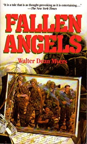 Book cover for Fallen Angels by Walter Dean Myers