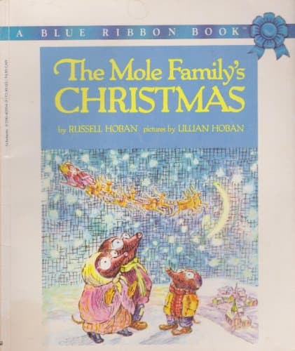 Book cover for The Mole Family's Christmas by Hoban, Russell