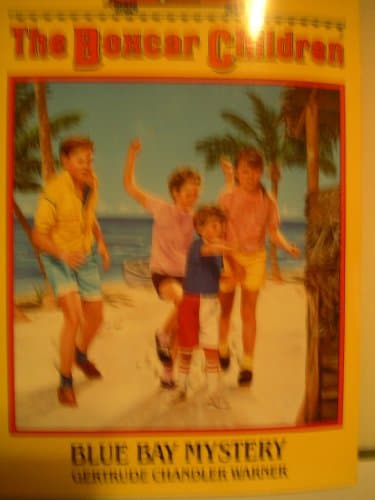 Book cover for Blue Bay Mystery (The Boxcar Children #6) by Gertrude Chandler Warner