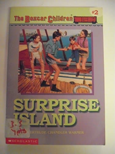 Book cover for Surprise Island (The Boxcar Children #2) by Warner, Gertrude