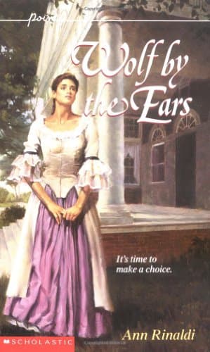 Book cover for Wolf by the Ears by Rinaldi, Ann