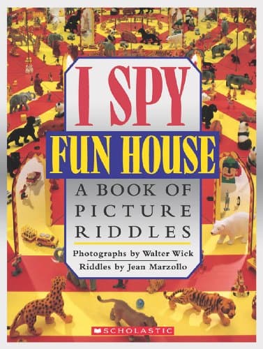 Book cover for I Spy Fun House: A Book of Picture Riddles by Jean Marzollo