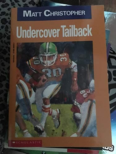 Book cover for Undercover Tailback by Christopher, Matt
