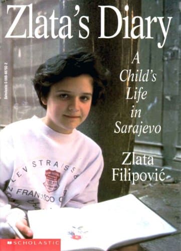 Book cover for Zlata's Diary: A Child's Life in Sarajevo by Zlata Filipovic