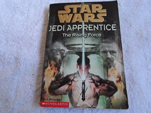 Book cover for The Rising Force (Star Wars: Jedi Apprentice, Book 1) by Wolverton, Dave
