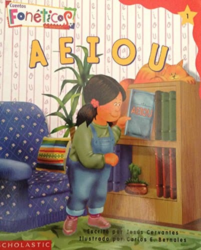 Book cover for Cuentos foneticos de Scholastic by Jesus Cervantes