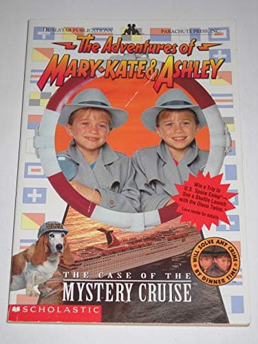 Book cover for The Case of the Mystery Cruise (Adventures of Mary-kate & Ashley) by Thompson, Carol