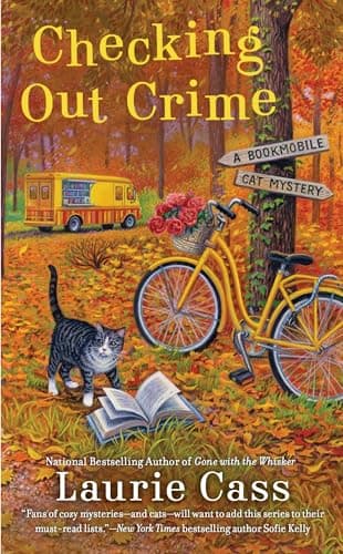 Book cover for Checking Out Crime (A Bookmobile Cat Mystery) by Cass, Laurie