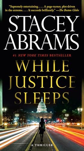 Book cover for While Justice Sleeps: A Thriller (Avery Keene) by Abrams, Stacey