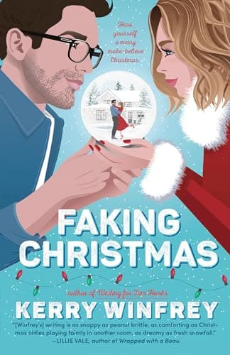 Book cover for Faking Christmas by Winfrey, Kerry