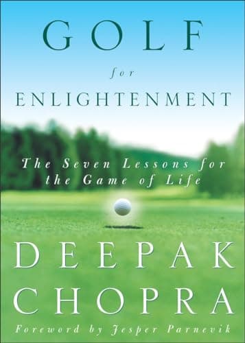 Book cover for Golf for Enlightenment: The Seven Lessons for the Game of Life by Deepak Chopra