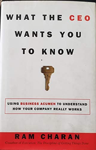 Book cover for What the CEO Wants You to Know : How Your Company Really Works by Charan, Ram