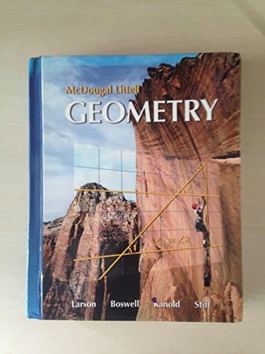 Book cover for Geometry (Holt McDougal Larson Geometry) by Ron Larson