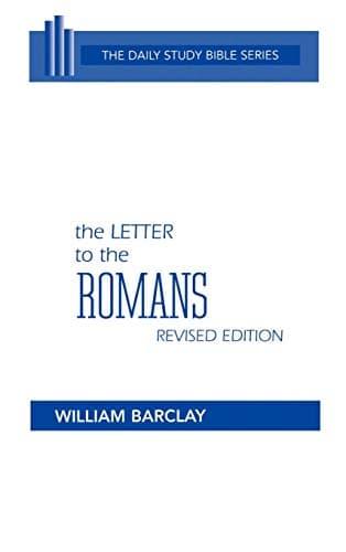 Book cover for A The Letter to the Romans, Revised Edition (Daily Study Bible) by Barclay, William