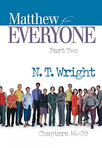 Book cover for Matthew for Everyone, Part 2 (The New Testament for Everyone) by Tom Wright