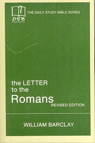 Book cover for The Letter to the Romans (The Daily Study Bible Series) by Barclay, William