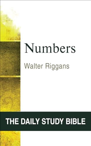 Book cover for Numbers (OT Daily Study Bible Series) (The Daily Study Bible) by Riggans, Walter