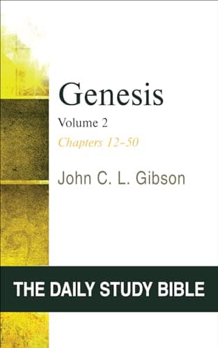 Book cover for Genesis, Volume 2 (OT Daily Study Bible Series) (The Daily Study Bible) by Gibson, John C. L.