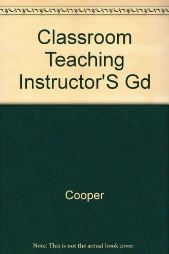 Book cover for Classroom Teaching Skills by James M. Cooper