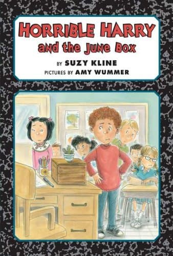 Book cover for Horrible Harry and the June Box by Kline, Suzy