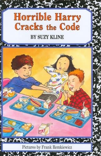 Book cover for Horrible Harry Cracks the Code by Kline, Suzy