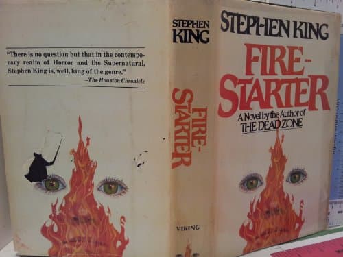 Book cover for Firestarter by Stephen King