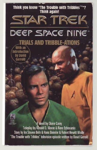 Book cover for Trials and Tribble-Ations (Star Trek Deep Space Nine) by Gerrold, David